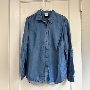 Women’s Creation L button down denim shirt - Size 12